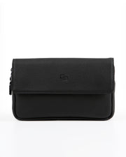 VALENCİA SERİSİ - DERİ EL ÇANTASI - SİYAH