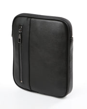 LİMA SERİSİ - DERİ OMUZ ÇANTASI - SİYAH