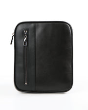 LİMA SERİSİ - DERİ OMUZ ÇANTASI - SİYAH