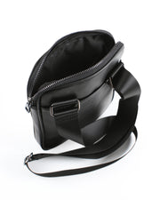 LİMA SERİSİ - DERİ OMUZ ÇANTASI - SİYAH