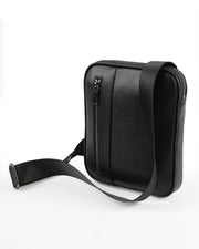 LİMA SERİSİ - DERİ OMUZ ÇANTASI - SİYAH