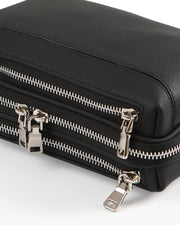 MELBOURNE SERİSİ - DERİ EL ÇANTASI - SİYAH