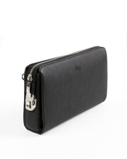 HUDSON SERİSİ - DERİ EL ÇANTASI - SİYAH