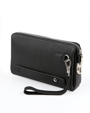 HUDSON SERİSİ - DERİ EL ÇANTASI - SİYAH