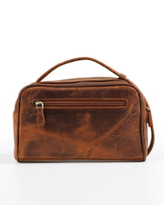 UNIBAG SERİSİ - DERİ EL ÇANTASI - KAHVE