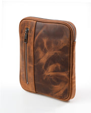 LİMA SERİSİ - DERİ OMUZ ÇANTASI - KAHVE