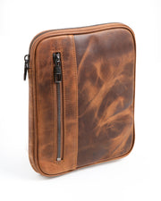 LİMA SERİSİ - DERİ OMUZ ÇANTASI - KAHVE