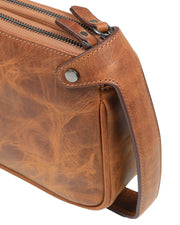 ELEPHANT SERİSİ - DERİ EL ÇANTASI - KAHVE