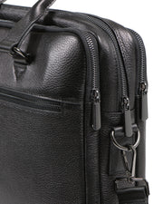 EVEREST SERİSİ - DERİ LAPTOP VE EVRAK ÇANTASI - SİYAH