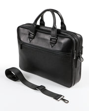 EVEREST SERİSİ - DERİ LAPTOP VE EVRAK ÇANTASI - SİYAH