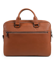 EVEREST SERİSİ - DERİ LAPTOP VE EVRAK ÇANTASI - TABA