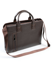 MİSTİRAL SERİSİ - DERİ LAPTOP VE EVRAK ÇANTASI - KAHVE