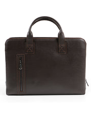 MİSTİRAL SERİSİ - DERİ LAPTOP VE EVRAK ÇANTASI - KAHVE