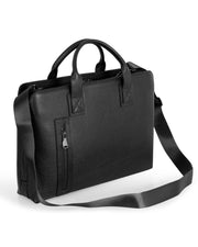 MİSTRAL SERİSİ - DERİ LAPTOP VE EVRAK ÇANTASI -  SİYAH
