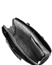 MİSTRAL SERİSİ - DERİ LAPTOP VE EVRAK ÇANTASI -  SİYAH