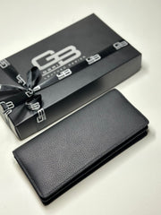 BRUGE SERİSİ DERİ CÜZDAN - MAT SİYAH