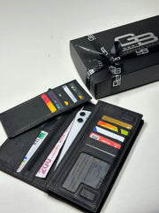 DOHA SERİSİ DERİ CÜZDAN - SİYAH