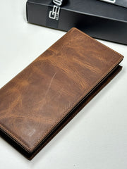 DOHA SERİSİ DERİ CÜZDAN - FINDIK KAHVE