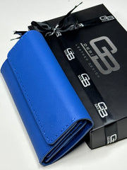 VENEZİA SERİSİ DERİ CÜZDAN - MAVİ