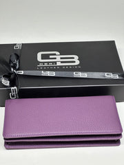 BRUGE SERİSİ DERİ CÜZDAN - MOR