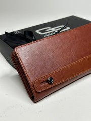 BRUGE SERİSİ DERİ CÜZDAN - AÇIK PARLAK KAHVE