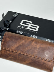 VENEZİA SERİSİ DERİ CÜZDAN - FINDIK KAHVE