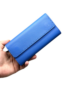 VENEZİA SERİSİ DERİ CÜZDAN - MAVİ