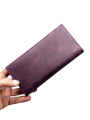 VENEZİA SERİSİ DERİ CÜZDAN - MOR