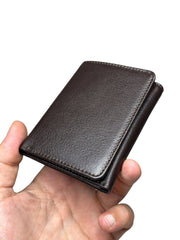 SIDNEY SERİSİ DERİ CÜZDAN - KAHVE