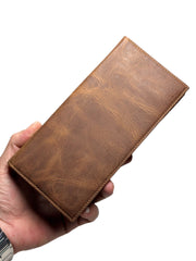 DOHA SERİSİ DERİ CÜZDAN - FINDIK KAHVE