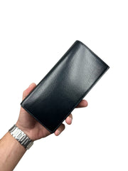 MİLANO SERİSİ DERİ CÜZDAN -. PARLAK SİYAH