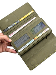 VENEZİA SERİSİ DERİ CÜZDAN - HAKİ