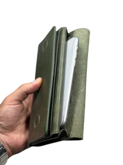 VENEZİA SERİSİ DERİ CÜZDAN - YEŞİL