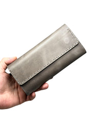 VENEZİA SERİSİ DERİ CÜZDAN - GRİ