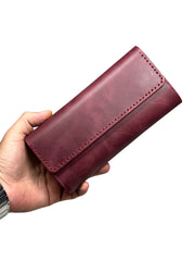 VENEZİA SERİSİ DERİ CÜZDAN - BORDO