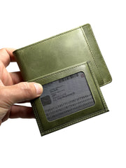 KANGURU SERİSİ DERİ CÜZDAN - YEŞİL