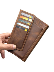 DOHA SERİSİ DERİ CÜZDAN - FINDIK KAHVE