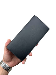 MİLANO SERİSİ DERİ CÜZDAN - MAT SİYAH