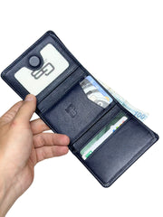 SIDNEY SERİSİ DERİ CÜZDAN - LACİVERT