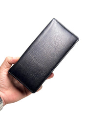 BRUGE SERİSİ DERİ CÜZDAN - PARLAK SİYAH