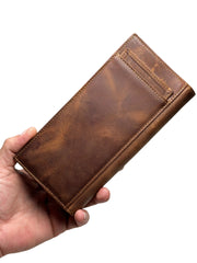 DOHA SERİSİ DERİ CÜZDAN - FINDIK KAHVE