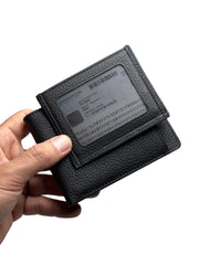 KANGURU SERİSİ DERİ CÜZDAN - SİYAH