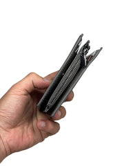 ZİPPER SERİSİ DERİ CÜZDAN - GRİ