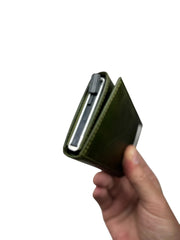 MEKA SERİSİ DERİ CÜZDAN - YEŞİL