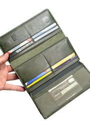 VENEZİA SERİSİ DERİ CÜZDAN - YEŞİL