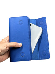 VENEZİA SERİSİ DERİ CÜZDAN - MAVİ