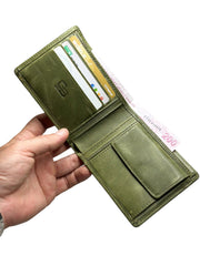 KANGURU SERİSİ DERİ CÜZDAN - YEŞİL