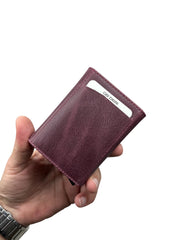 MEKA SERİSİ DERİ CÜZDAN - BORDO