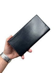 MİLANO SERİSİ DERİ CÜZDAN -. PARLAK SİYAH