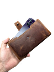 PARİS SERİSİ DERİ CÜZDAN - KAHVE